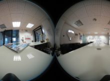 fish eye lense image